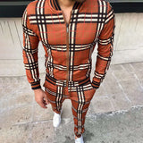 Men Tracksuit Spring And Autumn Fashion Long Sleeve Coat Fashion