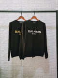 T Shirt Balmain Fall/Winter Pure Cotton Long-Sleeved Sweatshirt
