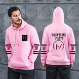 Men Graphic Hoodie Bag Casual Men's Women's Hoodie Brushed Hoody