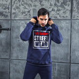 Men Graphic Hoodie Fashion Casual Chic Men And Women Velvet Padded Hooded Sweatshirt