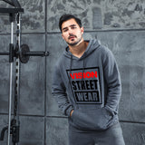 Men Graphic Hoodie Fashion Casual Chic Men And Women Velvet Padded Hooded Sweatshirt