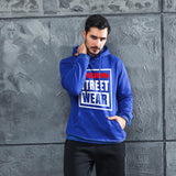 Men Graphic Hoodie Fashion Casual Chic Men And Women Velvet Padded Hooded Sweatshirt