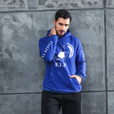 Men's Graphic Hoodie Rap Singer Polo Men's Hoodie