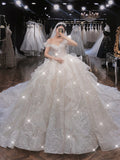 Quinceanera Dresses Wedding Dress Dream Starry Sky Slim Summer