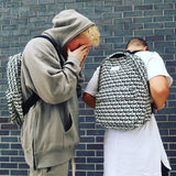 Fog Fear of God Essentials Bag Backpack Double Line Schoolbag Backpack