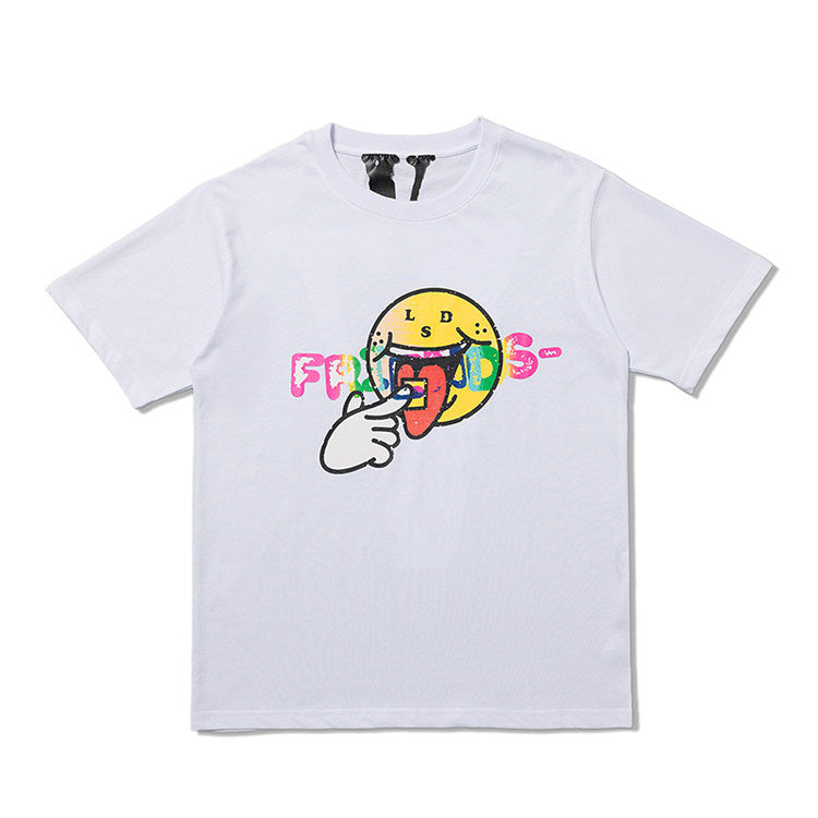 Smiley Face T Shirt VLOEN