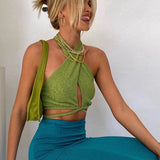 Music Festivals Rave Outfits Girls Tops Autumn and Winter Women's Fashion Slim Vest for Women