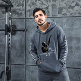 Men Graphic Hoodie Singer Trendy Men and Women Velvet Padded Hooded Sweatshirt