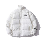 Mens Fall Outfits Cotton-Padded Coat Men's Bread Coat Cotton-Padded Coat Coach Coat Winter Coat