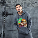 Men Graphic Hoodie Fashion Casual Cactuspack Men and Women Velvet Padded Hooded Sweatshirt