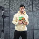 Men Graphic Hoodie Fashion Casual Cactuspack Men and Women Velvet Padded Hooded Sweatshirt