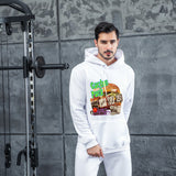 Men Graphic Hoodie Fashion Casual Cactuspack Men and Women Velvet Padded Hooded Sweatshirt