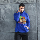 Men Graphic Hoodie Fashion Casual Cactuspack Men and Women Velvet Padded Hooded Sweatshirt