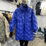 Women Winter Coats Puffer Jacket Down Coat Stand Collar Loose-Fitting Lightweight Thin Fashion Down Jacket Coat for Women