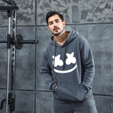 Men Graphic Hoodie Fashion Casual Men and Women Velvet Padded Hooded Sweatshirt