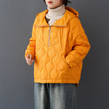 Women Winter Coats Puffer Jacket Down Coat Loose Down Jacket Female Zipper Hooded Pullover White Duck Down Sweater Winter