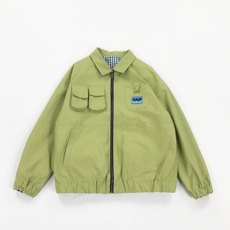 Baggy Jacket Green Jacket
