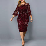 Nina Parker Black Dress plus Size Dress