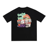 Cactus Jack McDonalds Shirt Travis Scott Cactus Jack Printed Short Sleeve T-shirt