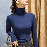 The Rock Turtleneck Autumn and Winter Turtleneck Brushed Base Shirt Small Shirt