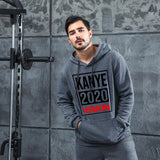Men Graphic Hoodie Fashion Casual Kanye Men and Women Velvet Padded Hooded Sweatshirt