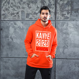 Men Graphic Hoodie Fashion Casual Kanye Men and Women Velvet Padded Hooded Sweatshirt