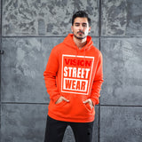 Men Graphic Hoodie Fashion Casual Chic Men And Women Velvet Padded Hooded Sweatshirt
