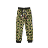 Shark Print Pant Shark Head Small Dinosaur Camouflage Trousers Men'S And Women'S Casual Pants