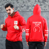 Men Graphic Hoodie Bag Casual Men's Women's Hoodie Brushed Hoody