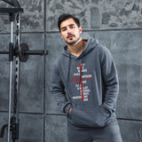 Men Graphic Hoodie Fashion Casual Men and Women Velvet Padded Hooded Sweatshirt