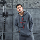 Men Graphic Hoodie Fashion Casual Men and Women Velvet Padded Hooded Sweatshirt