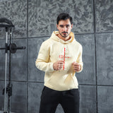 Men Graphic Hoodie Fashion Casual Men and Women Velvet Padded Hooded Sweatshirt