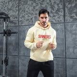 Men Graphic Hoodie Loose BF Hip Hop Print Sweater