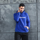Men Graphic Hoodie Autumn and Winter YouMatter Men's and Women's Printed Velvet Padded Hooded Sweatshirt