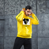 Men Graphic Hoodie Rap Singer Singer Men and Women Loose Velvet Padded Hooded Sweatshirt