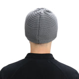 Mens Winter Hats Knitted Hat Peaked Cap Autumn and Winter Warm Wool