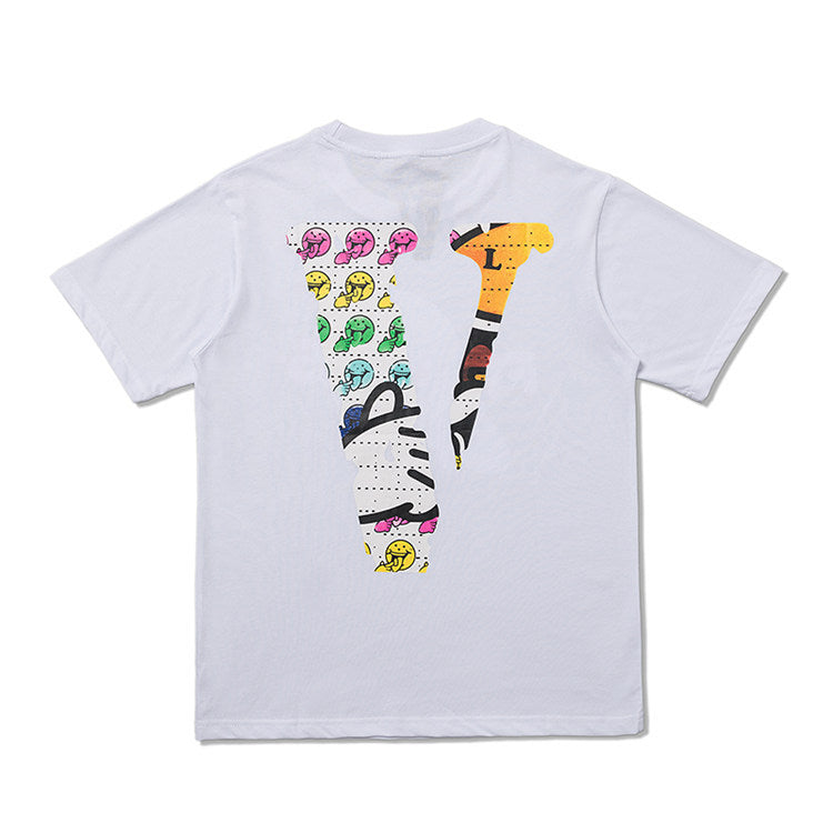 Smiley Face T Shirt VLOEN
