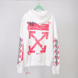 Spring and Autumn Men's and Women's Digital Printing Arrow Cardigan Zipper Coat Owt hoodie