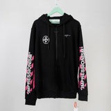 Spring and Autumn Men's and Women's Digital Printing Arrow Cardigan Zipper Coat Owt hoodie