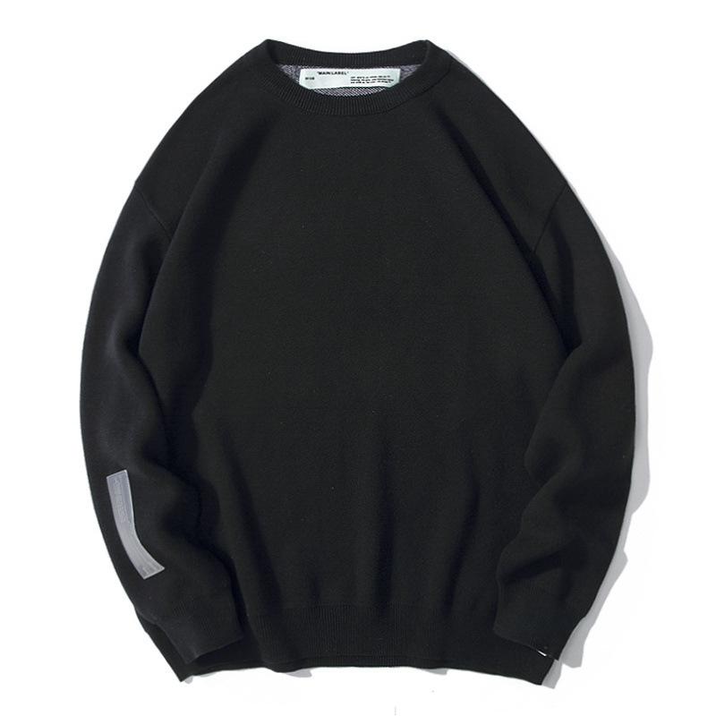 Ow Monet Oil Painting Arrow Knitted Sweater Arrow Wool Sweater Men's Clothing Owt sweatshirt