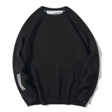 Ow Monet Oil Painting Arrow Knitted Sweater Arrow Wool Sweater Men's Clothing Owt sweatshirt