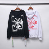 Arrow Hooded Ow  Sweatpants Plus Size Retro Sports Owt hoodie