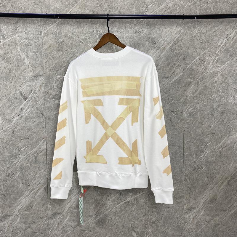 Printed Crew Neck Pullover Sweatshirt Men Owt