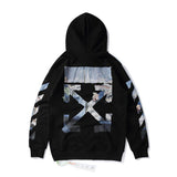 Sweater Couple Autumn and Winter Arrow Hooded Pullover s Plus Size Casual and Comfortable Owt hoodie