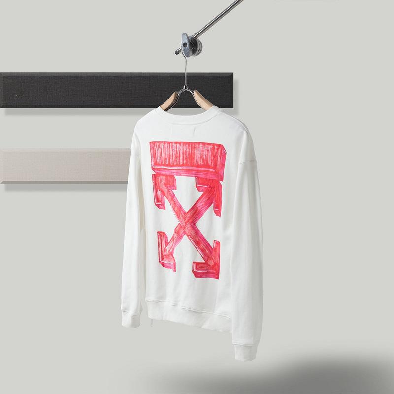 Pullover Sweatshirts Autumn And Winter Arrow Print Round Neck Long Sleeve Sweater Owt