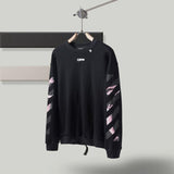 Autumn and Winter Printing Reflective Round Neck Pullover Long Sleeve Sweater Owt sweatshirt