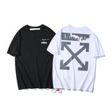 Ow Arrow Short Sleeve Tshirt Plus Size Casual Men's Clothing Owt t shirt