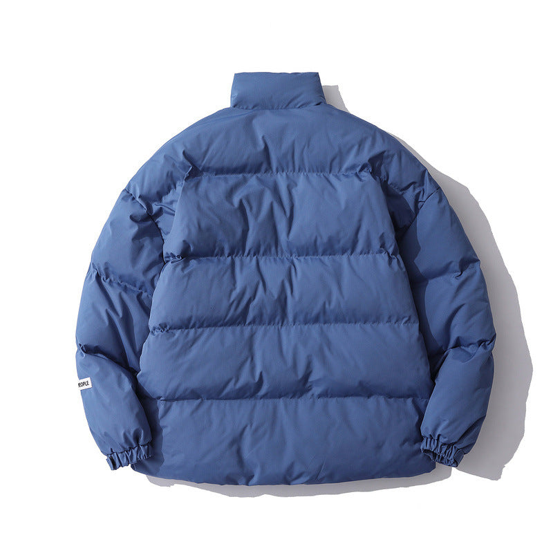 Mens Fall Outfits Cotton-Padded Coat Men's Bread Coat Cotton-Padded Coat Coach Coat Winter Coat
