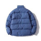 Mens Fall Outfits Cotton-Padded Coat Men's Bread Coat Cotton-Padded Coat Coach Coat Winter Coat