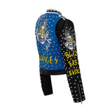 Punk Rock Jacket Autumn and Winter PU Leather Coat Female Handsome Biker's Leather Jacket